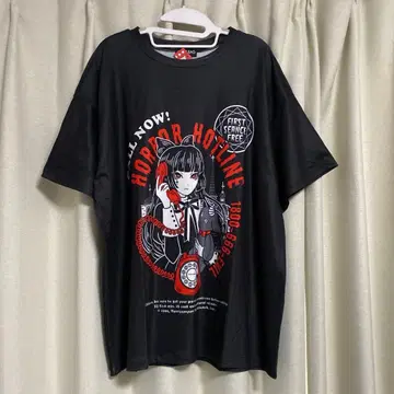 ACDCRAG HORROR HOTLINE 티셔츠 블랙 다크