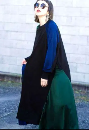 오즈모시스 loaf 비대칭 변형 원피스