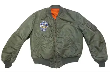 미군 전략 공군 정품 MA-1 플라이트 자켓 1966년 관급 M 사이즈