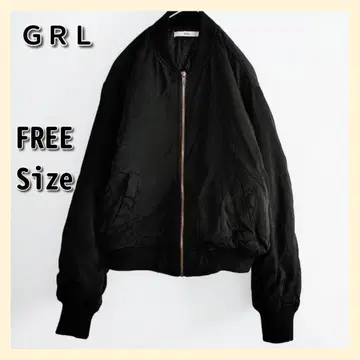 그레일 집업 블루종 fo667 블랙 긴팔 숏 기장 여성용