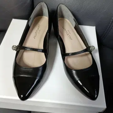 JILL STUART 블랙 플랫슈즈 22.5cm