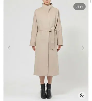 폴 스튜어트 울 비버 코트