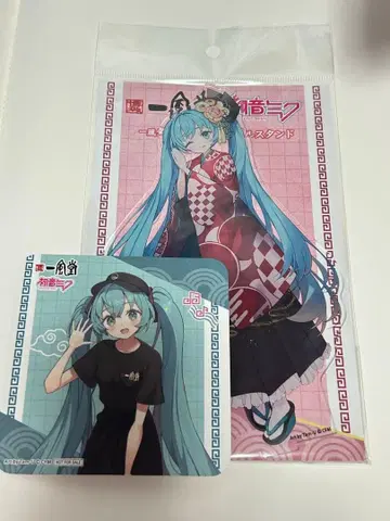 하츠네 미쿠 잇푸도 아크릴 스탠드 코스터