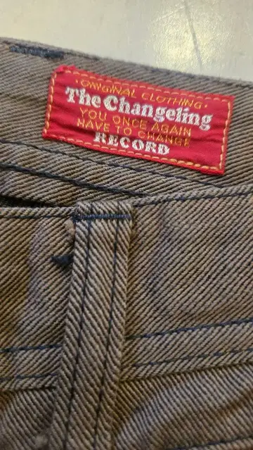 The Changeling 스트레이트 데님 사이즈 32