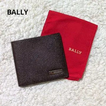 BALLY 접이식 지갑 다크 브라운