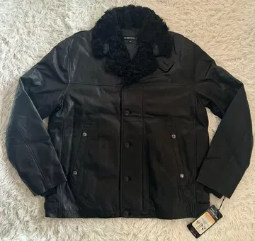 미사용 새상품 정가 73500엔 양가죽 가죽 자켓