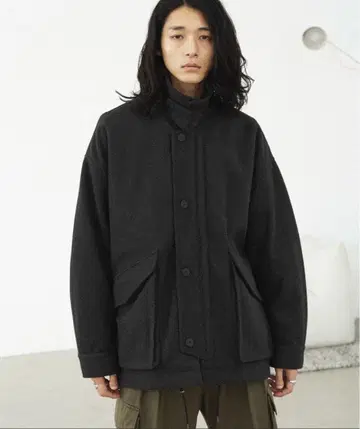 WYM LIDNM KERSEY MELTON FLIGHT BLOUSON L