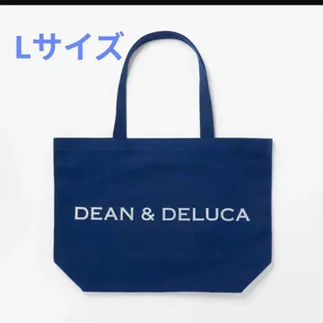 DEAN & DELUCA 차리티 토트백 라피스 블루 L 사이즈