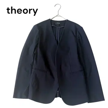 theory 노카라 자켓 M 사이즈 네이비 세레모니 출퇴근