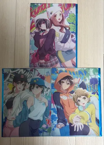 최종 악장 울려라! 유포니움 무비 티켓 특전 클리어 파일 3종