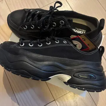 컨버스 올스타 리액트 블랙 하이컷 통굽