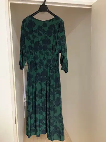 7부 소매 원피스