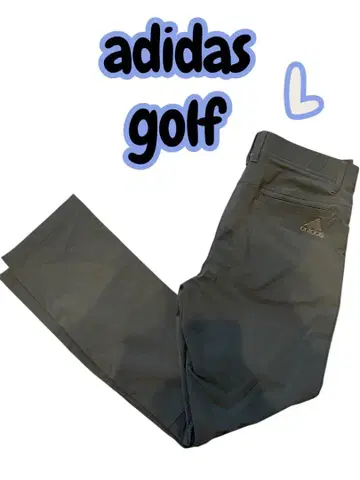adidas 골프 팬츠 블랙 L