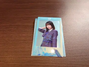 히나타자카46 오노 마나미 신참자2025 랜덤 폴라로이드풍 클리어 카드