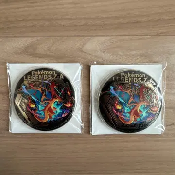 포켓몬 레전즈 ZA 이온 금 도금 배지 2개
