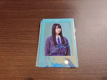 히나타자카46 사토 유우 신참자 2025 랜덤 폴라로이드풍 클리어 카드