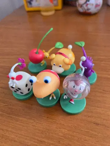 장난감 캐릭터 피규어 6체 세트