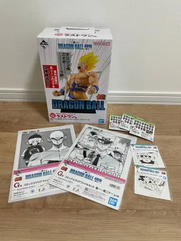 드래곤볼 제일복권 40th 그 첫 번째 라스트 원상 덤 포함 총 8점