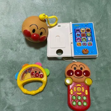 호빵맨 완구 세트 4점