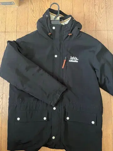 자바 마운틴 파카 블랙