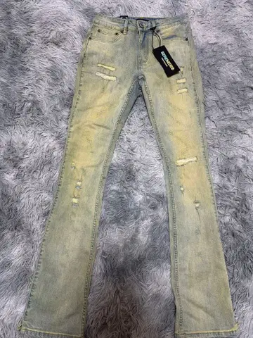 SERENADE 스택 데님 30인치