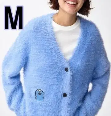 오버 사이즈 가디건 퍼펫 스 M 사이즈