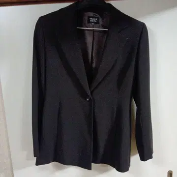 브라운 테일러드 자켓