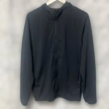 UNIQLO 유니클로 드라이 EXUV컷 풀 집업 후드티 L 블랙
