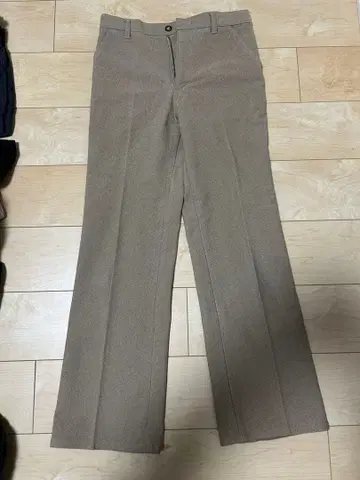 Johnbull 베이지 플레어 슬랙스 31