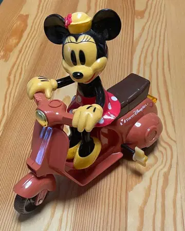미니 마우스 태엽식 스쿠터 디즈니씨 레트로