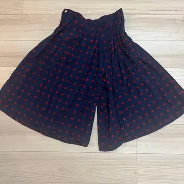 45R umii908 도트 무늬 큐롯 스커트 size 2