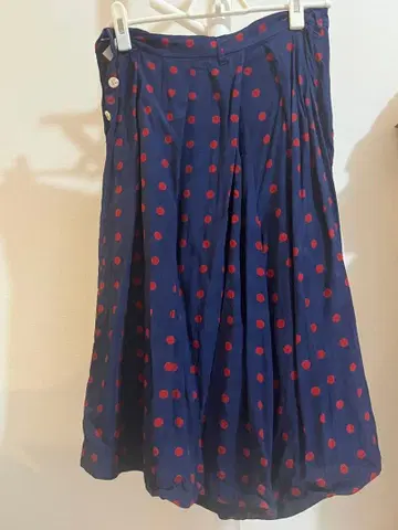 45R umii908 도트 무늬 큐롯 스커트 size 2