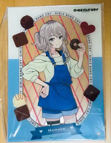 걸즈밴드 클라이 ~마음의 색채 손~ 아크릴 플레이트 카와라기 모모카