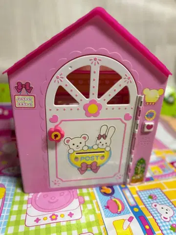 멜짱 나카요시 하우스 우체통 핑크