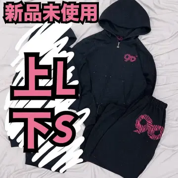 9090 girl 90 로고 글리터 셋업 BLKPNK