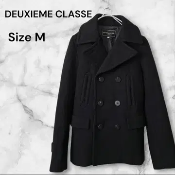 DEUXIEME CLASSE 두지엠 클라세 블랙 울 피코트