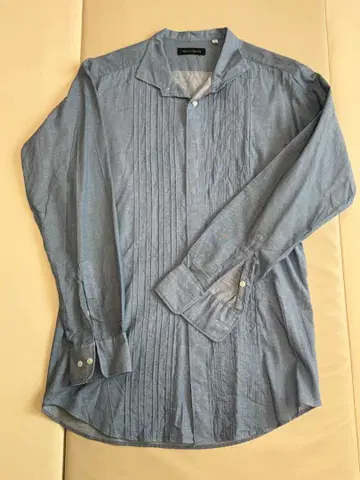 WITH A WHITE 데님 셔츠 L 사이즈