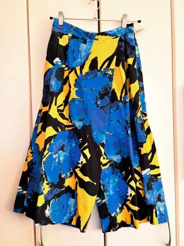 개럴개런트 플라워 프린트 큐롯 팬츠