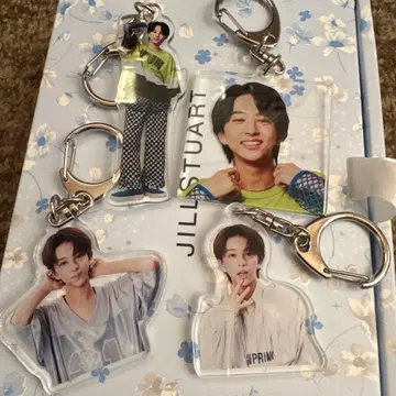 야가미 료스케 아크릴 키링 4개 묶음 판매