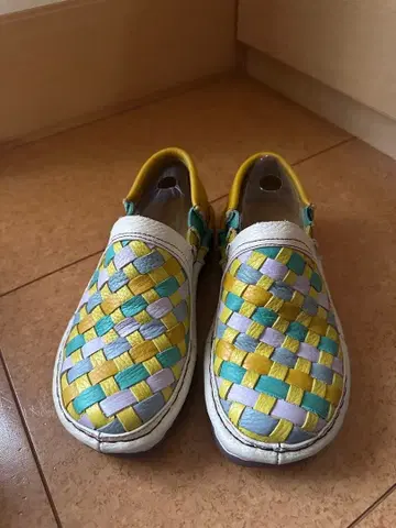 estacion 컬러풀 메쉬 여성용 신발