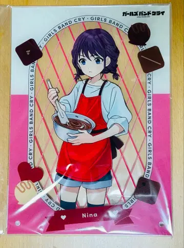 걸즈 밴드 클라이 ~마음의 색채 손~ 아크릴 플레이트 이세리 니나