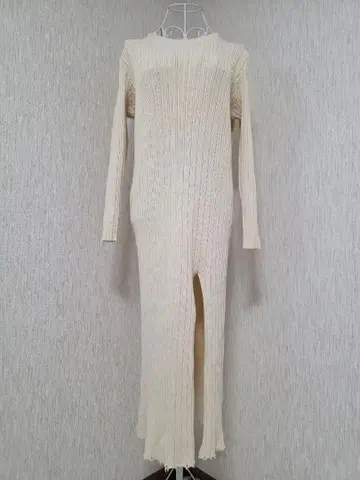 [ 새상품급 ] PUBLIC TOKYO 슬릿 입 롱 원피스 일본제