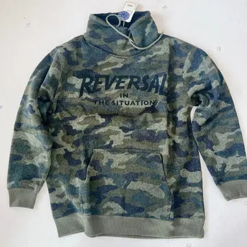 후드티 남성용 빅 사이즈 니트 플리스 3L 카모플라쥬