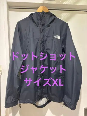 [ 더 노스 페이스 ] 도트 샷 자켓 방수투습 경량 블랙 XL