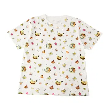 T셔츠 포켓몬 Cafe & 피카츄 Sweets 프리