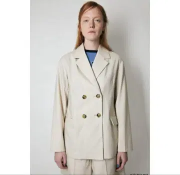 더블 브레스티드 박시 자켓 / 마우지 (MOUSSY)