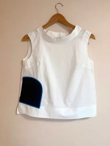 KICKAPOO&COMPANY 카마쿠라 슬리브리스 블라우스