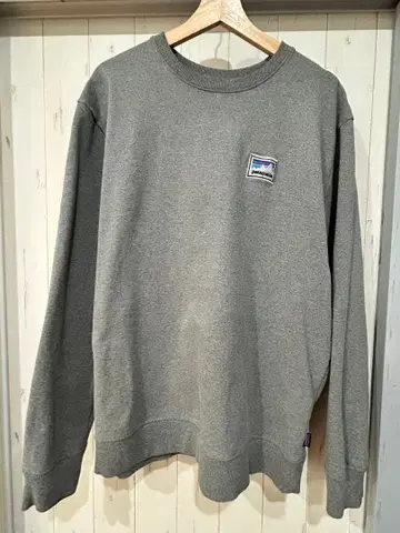patagonia 그레이 크루넥 맨투맨 XL