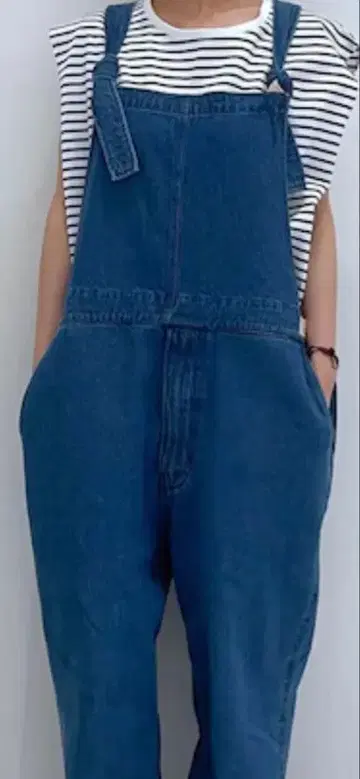 BEARDSLEY 데님 오버롤