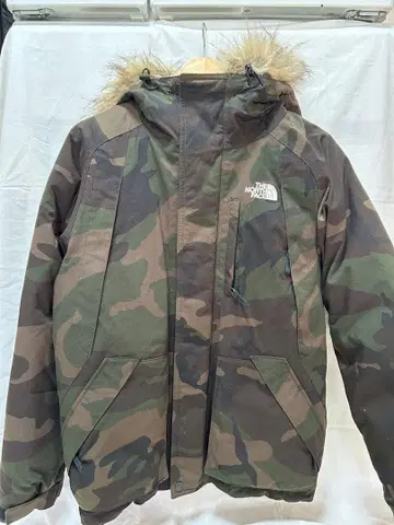 단종 THE NORTH FACE 엘레바스 다운 카모플라쥬